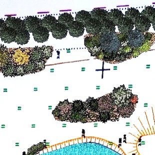 ainavu dizains, plāni, 3D vizualizācijas 