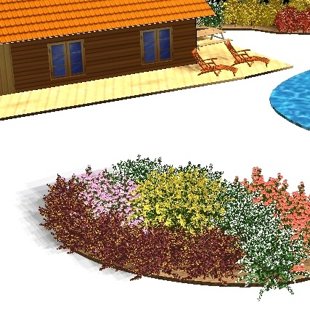 ainavu dizains,    3D vizualizācija 