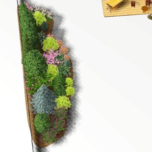 ainavu dizains, 3D vizualizācija