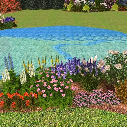 ainavu dizains, 3D vizualizācija