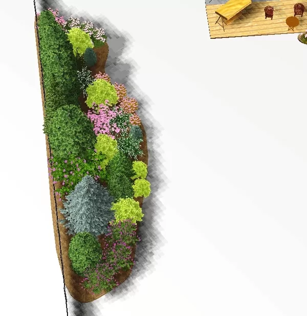ainavu dizains, 3D vizualizācija