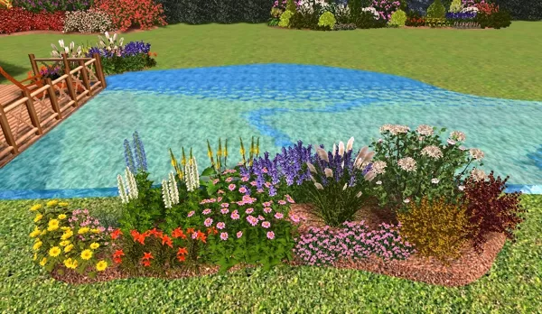 ainavu dizains, 3D vizualizācija