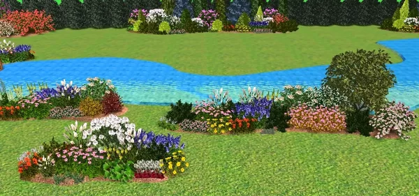 ainavu dizains, 3D vizualizācija