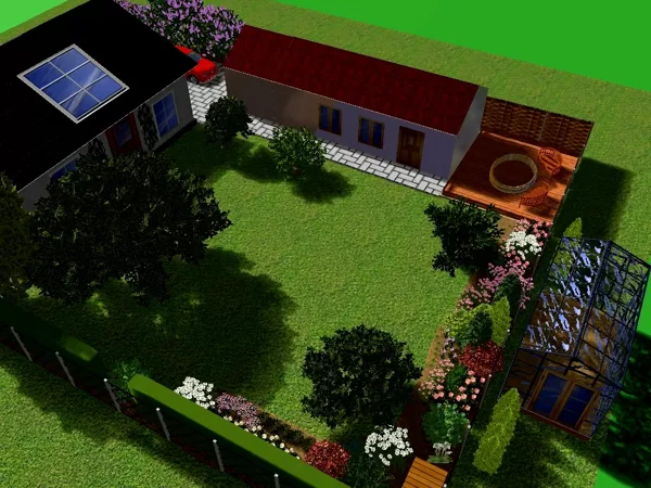 ainavu dizains,    3D vizualizācija 