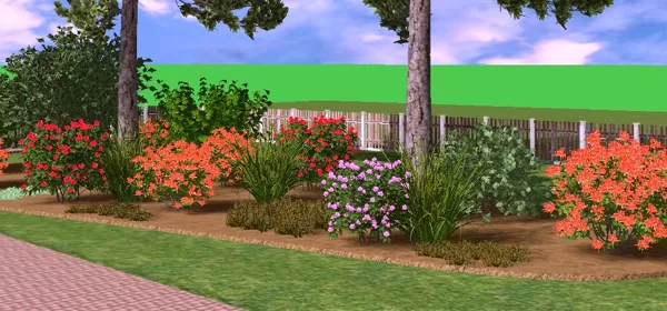 ainavu dizains,    3D vizualizācija 