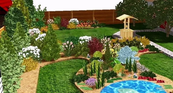 ainavu dizains,    3D vizualizācija 